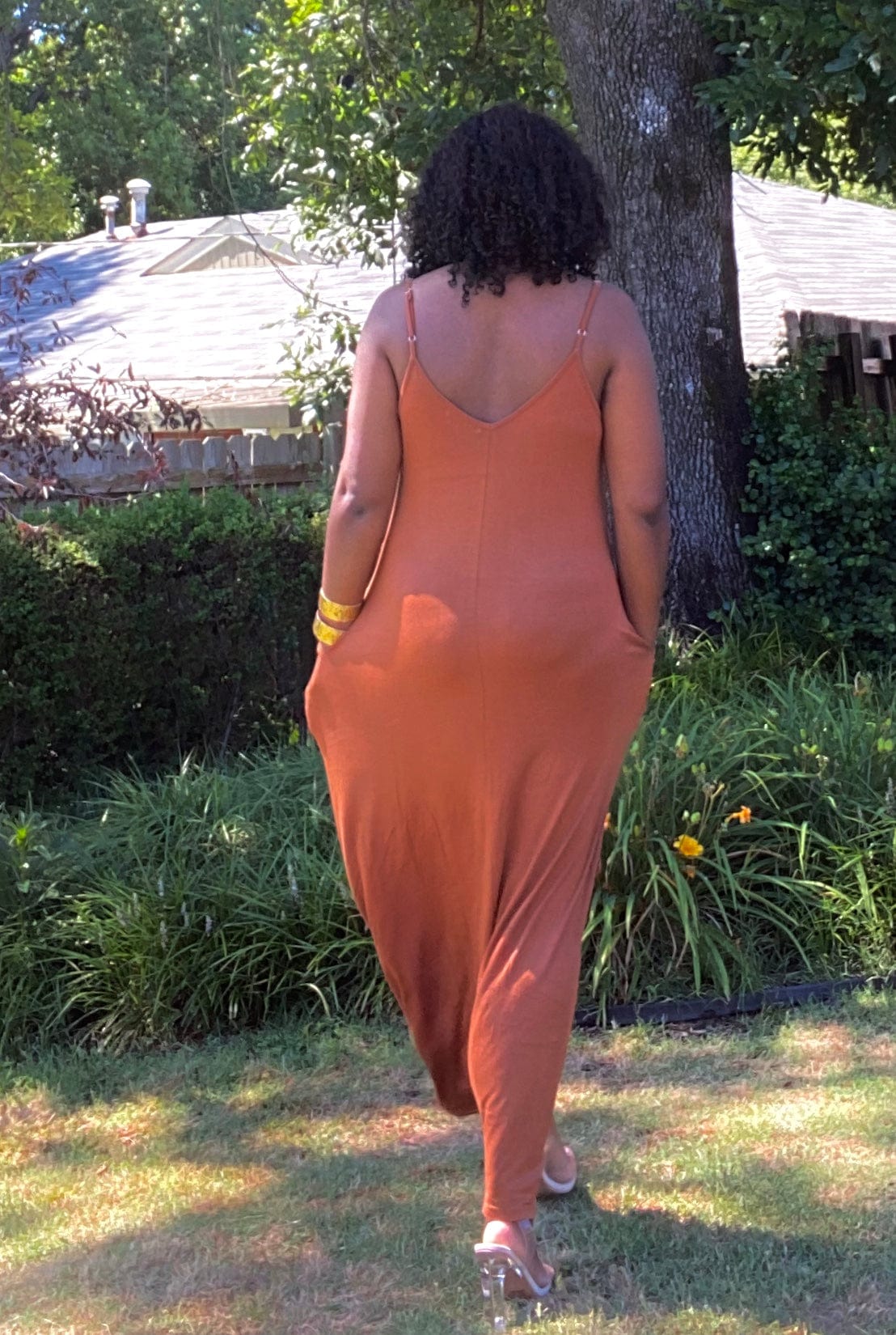 Summer Breeze Maxi Dress-Cinnamon Anjail's House of Fashion Summer Breeze Maxi Dress-Cinnamon Anjail's House of Fashion