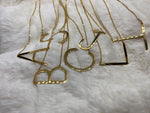 Initial Necklace | Gold