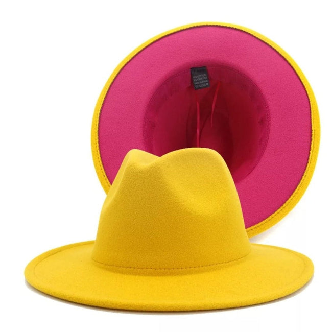 2-Tone Fedora Hat